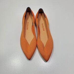 Rothy's Orange Flats